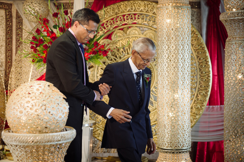 Groom and Father