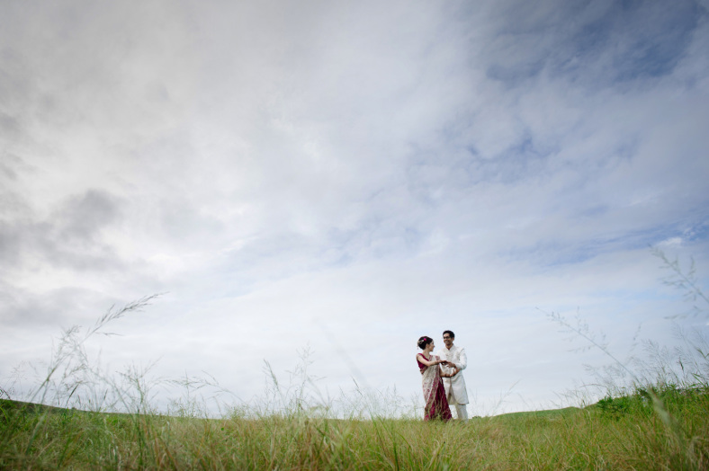 Hindu Bride and Groom