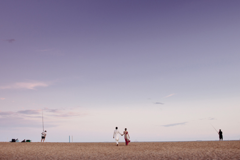 Hindu beach wedding