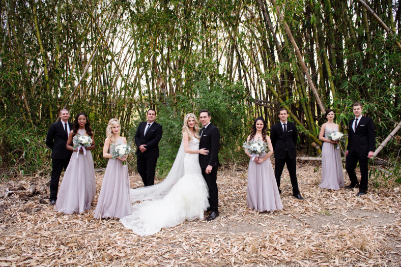 Bridal Party in Bamboo