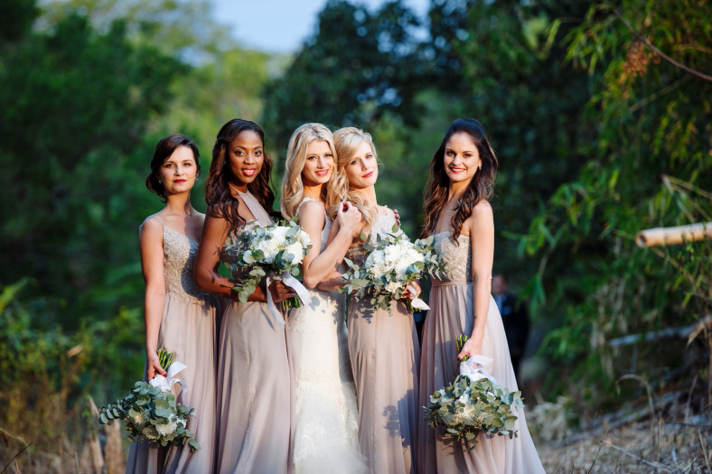 Ballerina bridesmaids