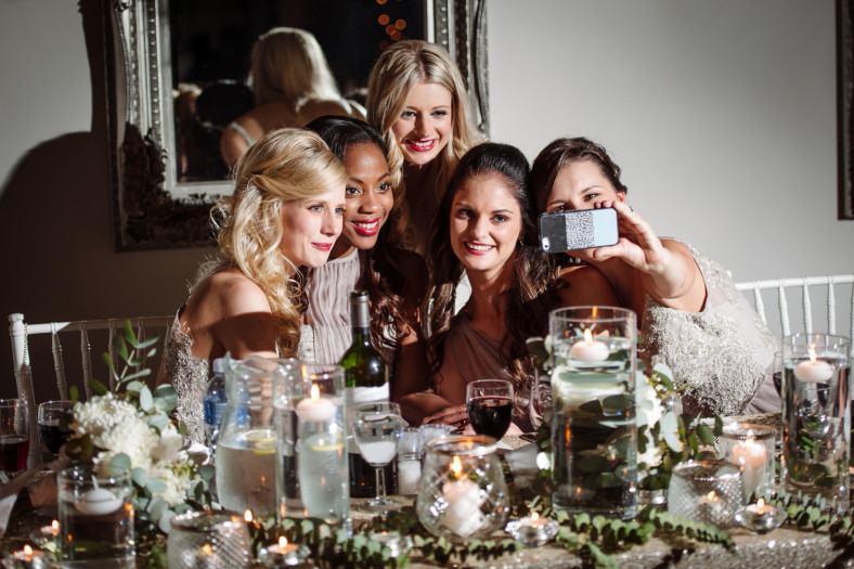 Wedding selfie