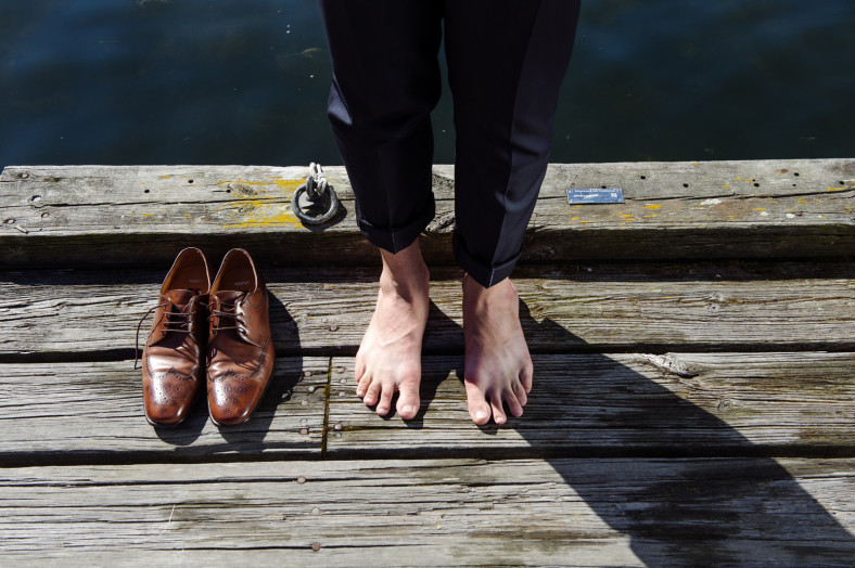 Nautical groom