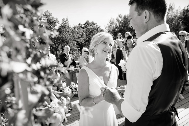 happy bride