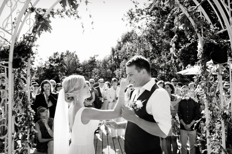 Touching wedding