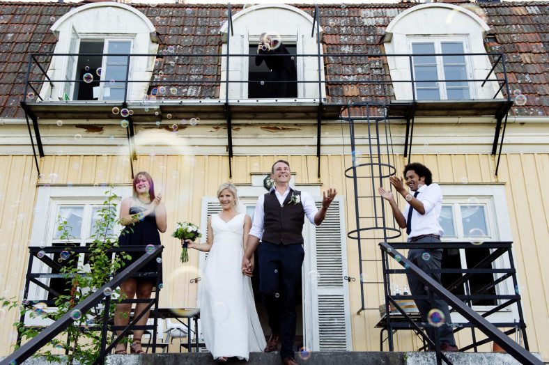 Weddings with bubbles