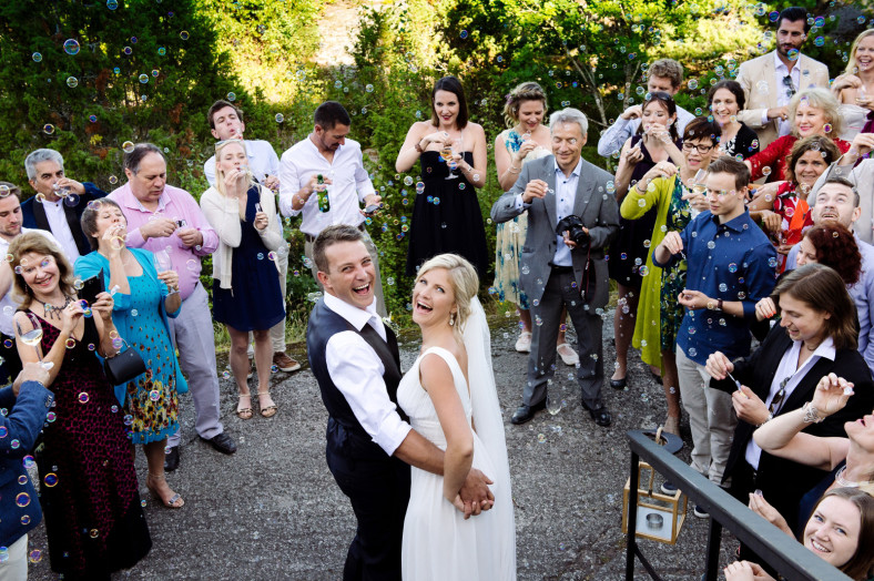 Wedding bubbles
