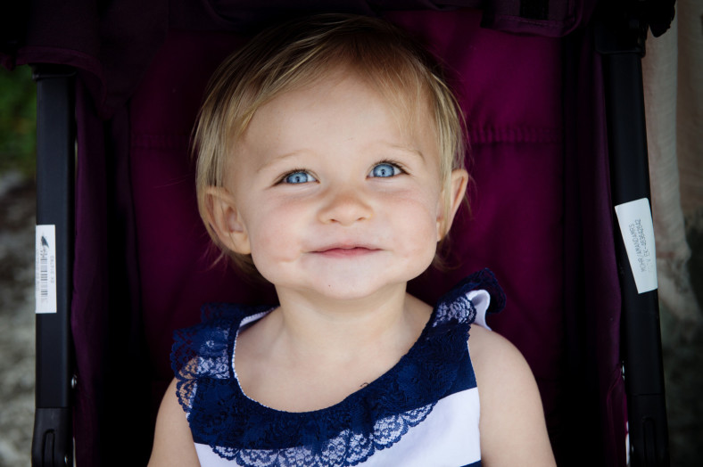 Smiling baby