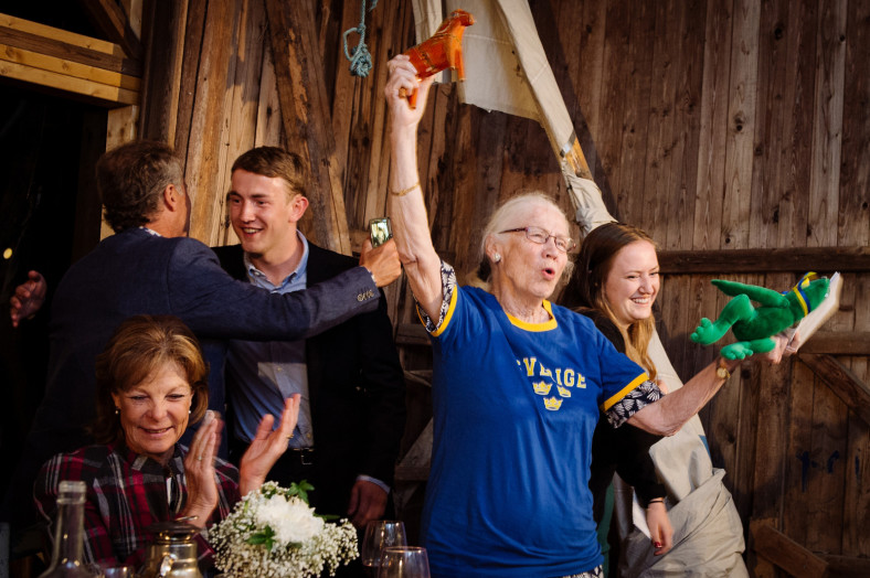 happy granny