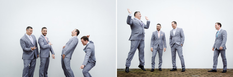South African groomsmen