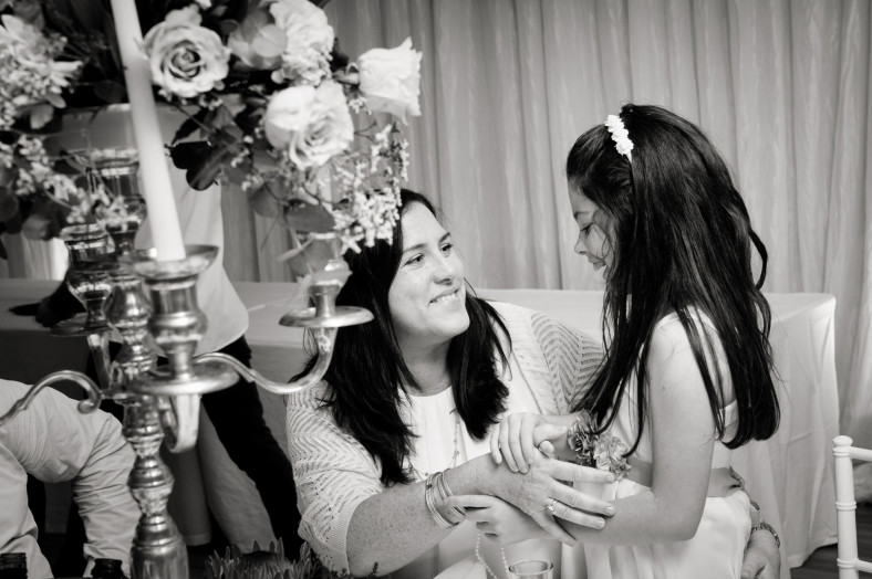 mother and daughter