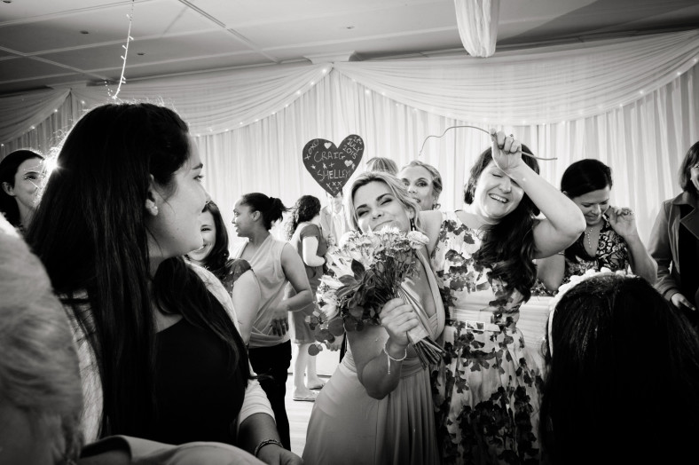 catch the bouquet
