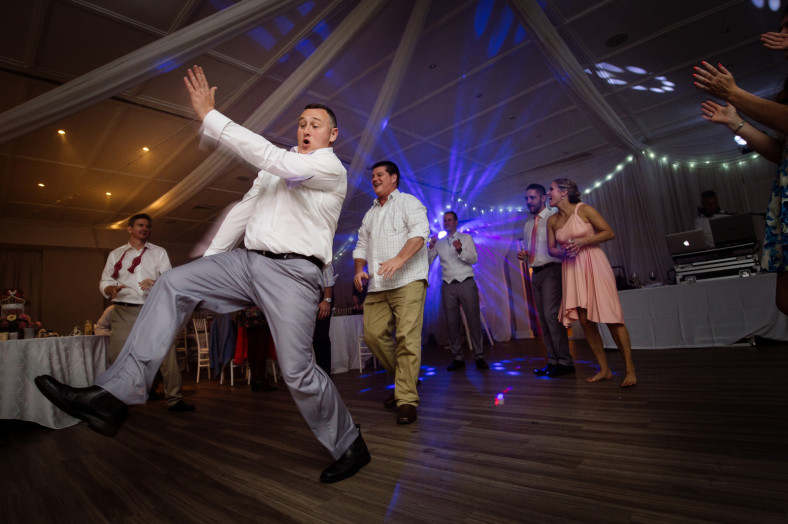 drunk man dancing