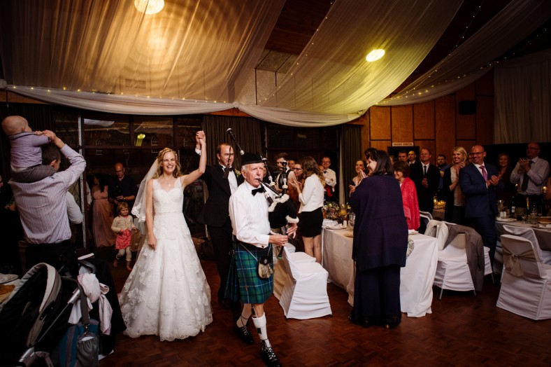 bagpipe wedding