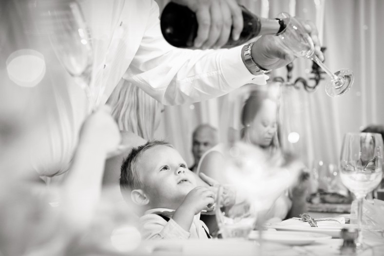 boy wants champagne
