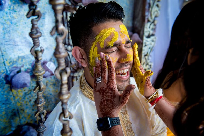 Portrait of Hindu Groom.