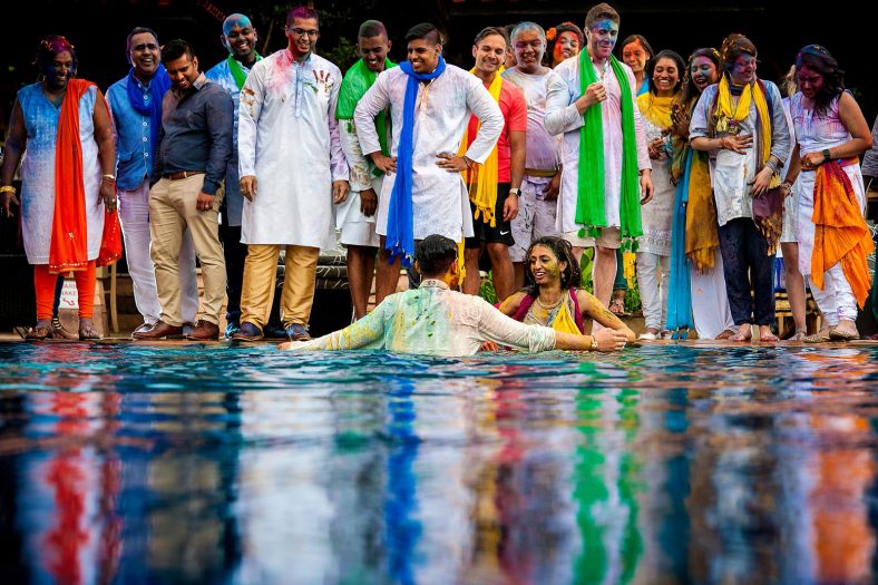 Fun Creative Documentary photography at Hindu Wedding.
