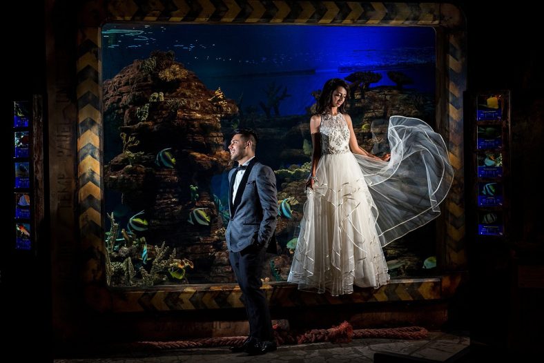 Creative couple portrait photographed by top South African photographer, Jacki Bruniquel.