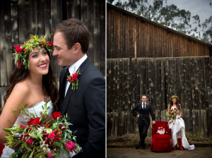 bride and groom styled shoot