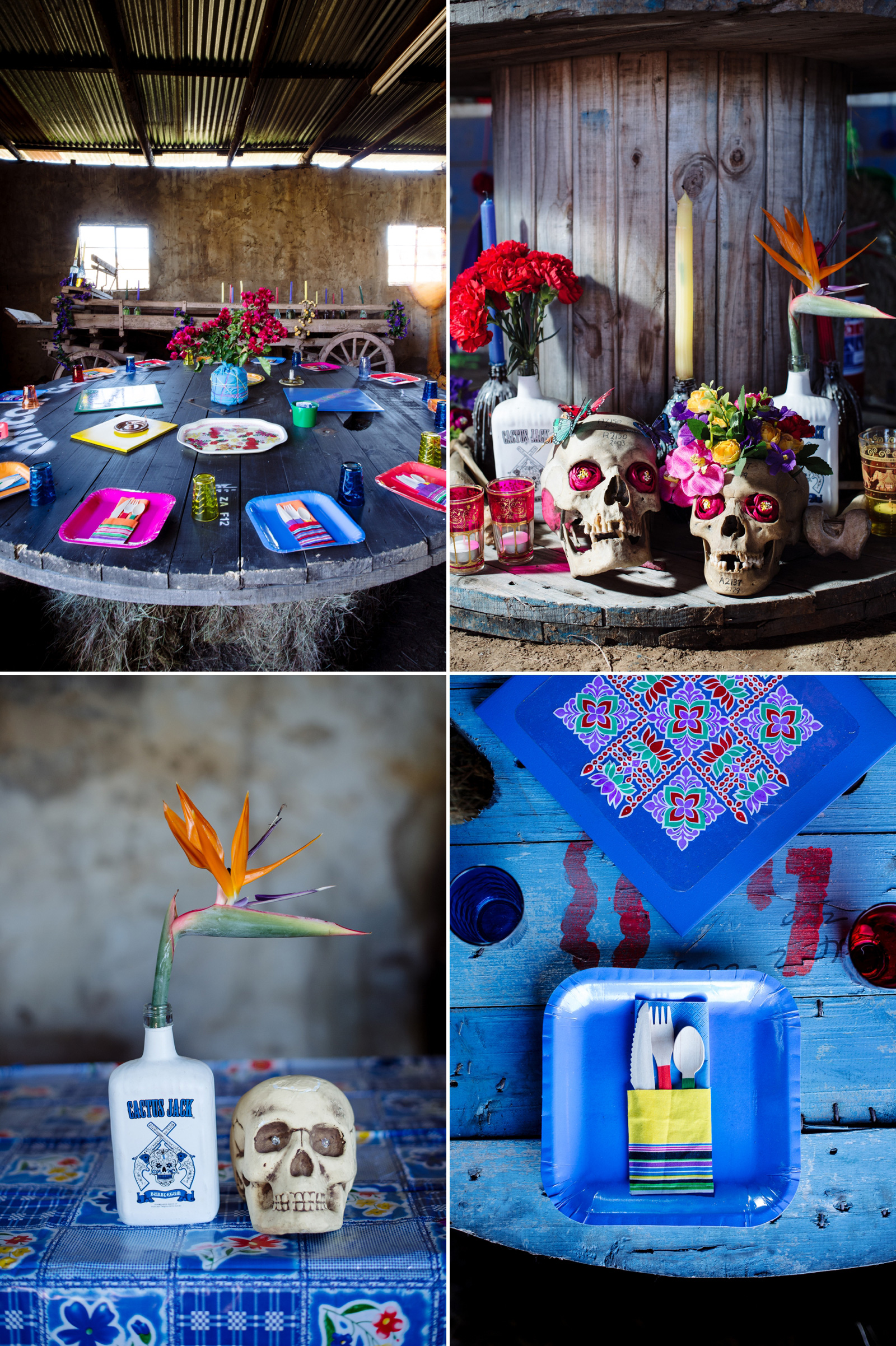 day of the dead wedding decor