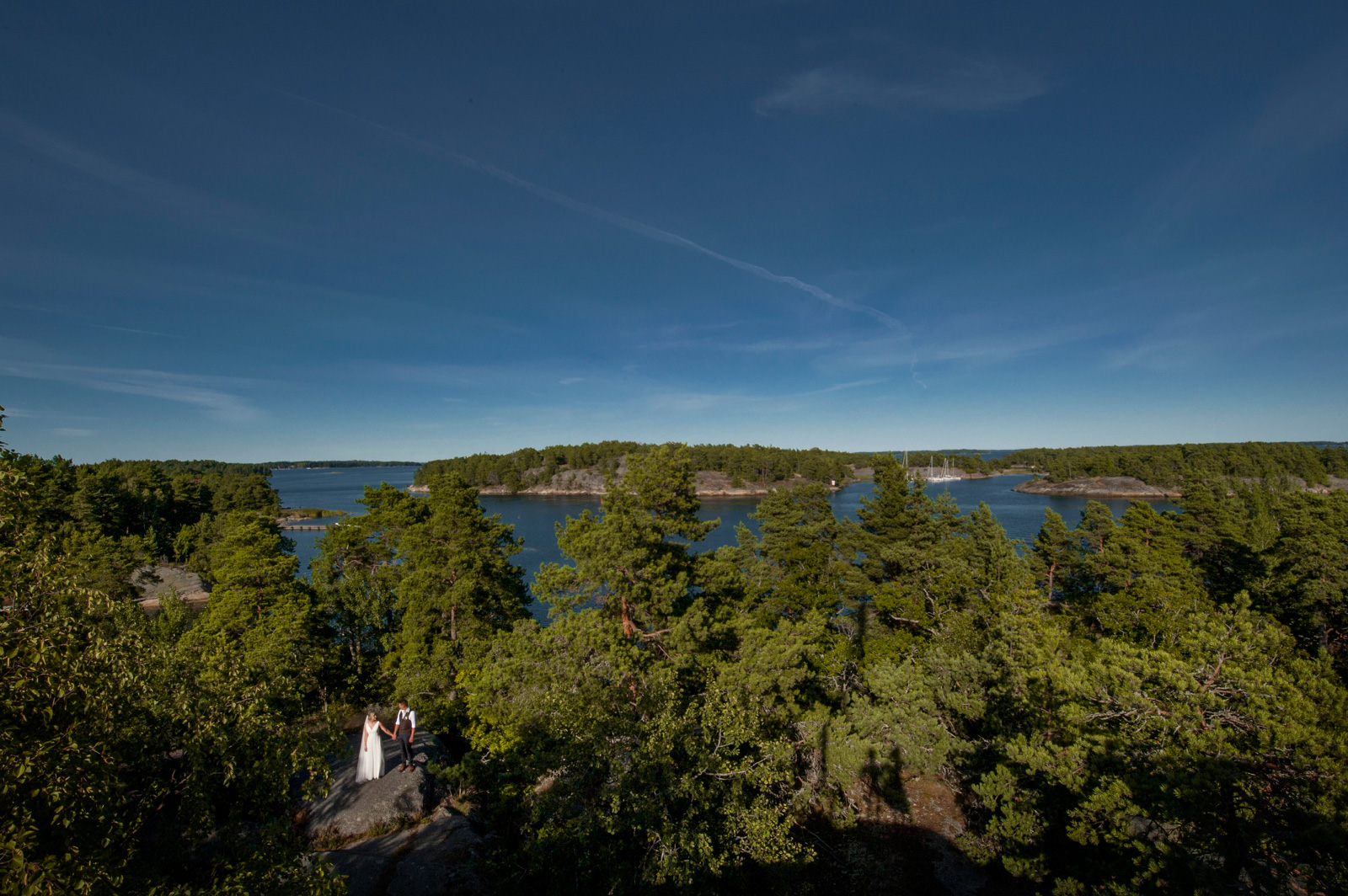 Finnhamn island wedding landscape