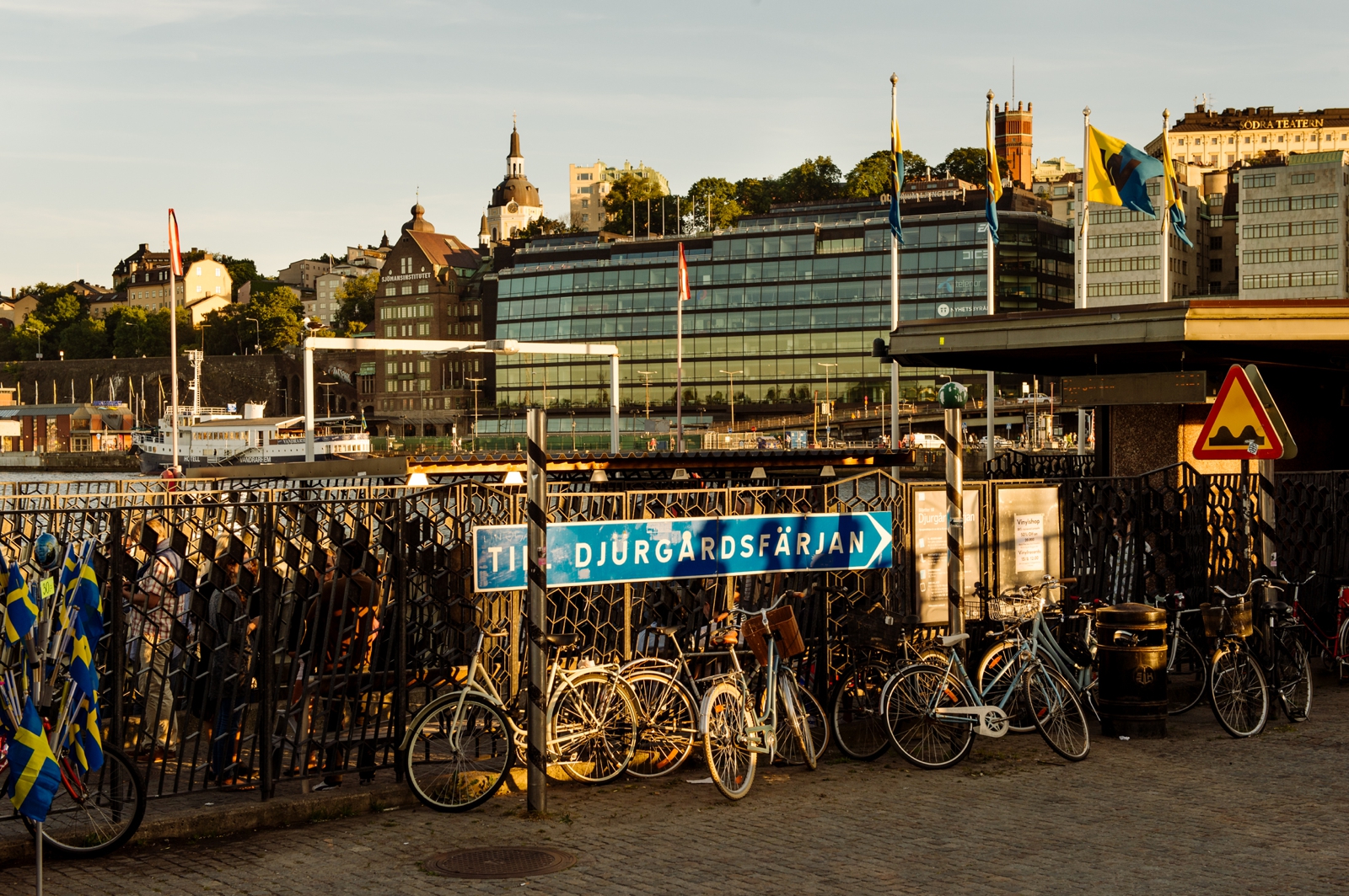 Bicycles in Stockholm
