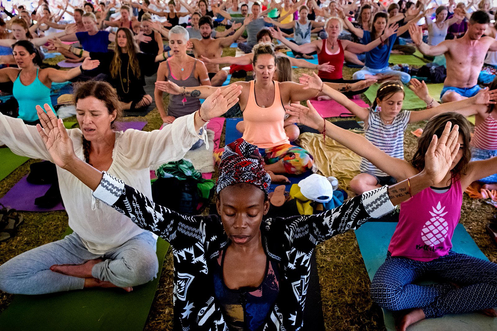 Spirit Fest Yoga Festival - South Africa by Jacki Bruniquel