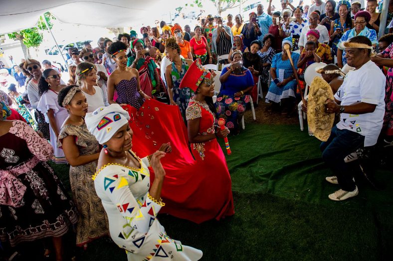 Umhlanga Zulu Traditional wedding shot by Jacki Bruniquel